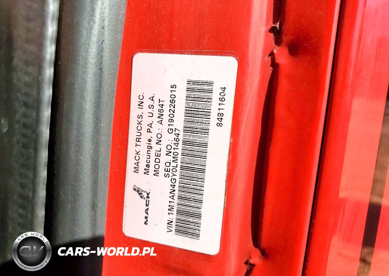 2020 Mack Anthem Semi Truck VIN:1M1AN4GY0LM014647 - 10