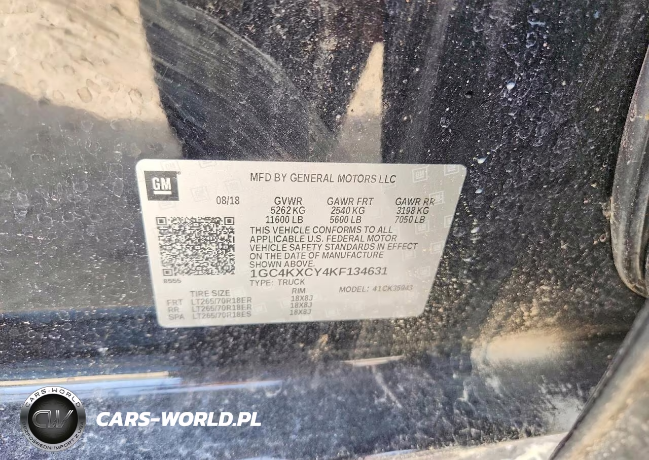 2019 Chevrolet Silverado K3500 Ltz VIN:1GC4KXCY4KF134631 - 12