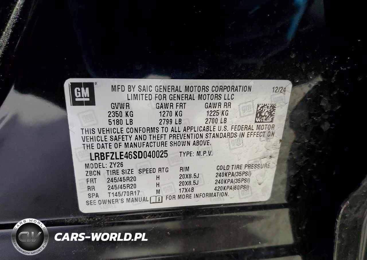 2025 Buick Envision Sport Touring VIN:LRBFZLE46SD040025 - 13