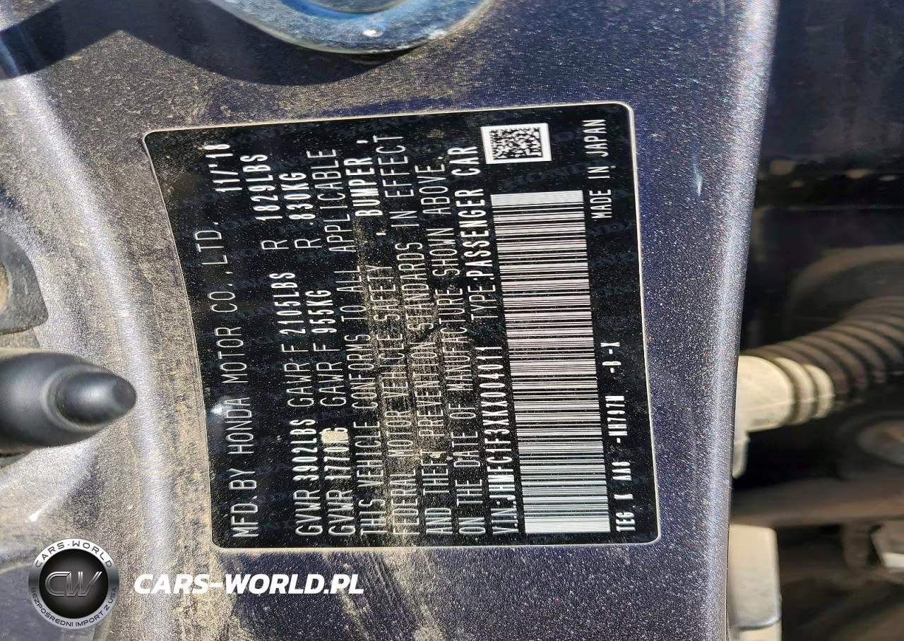 2019 Honda Civic Ex VIN:JHMFC1F3XKX004011 - 12