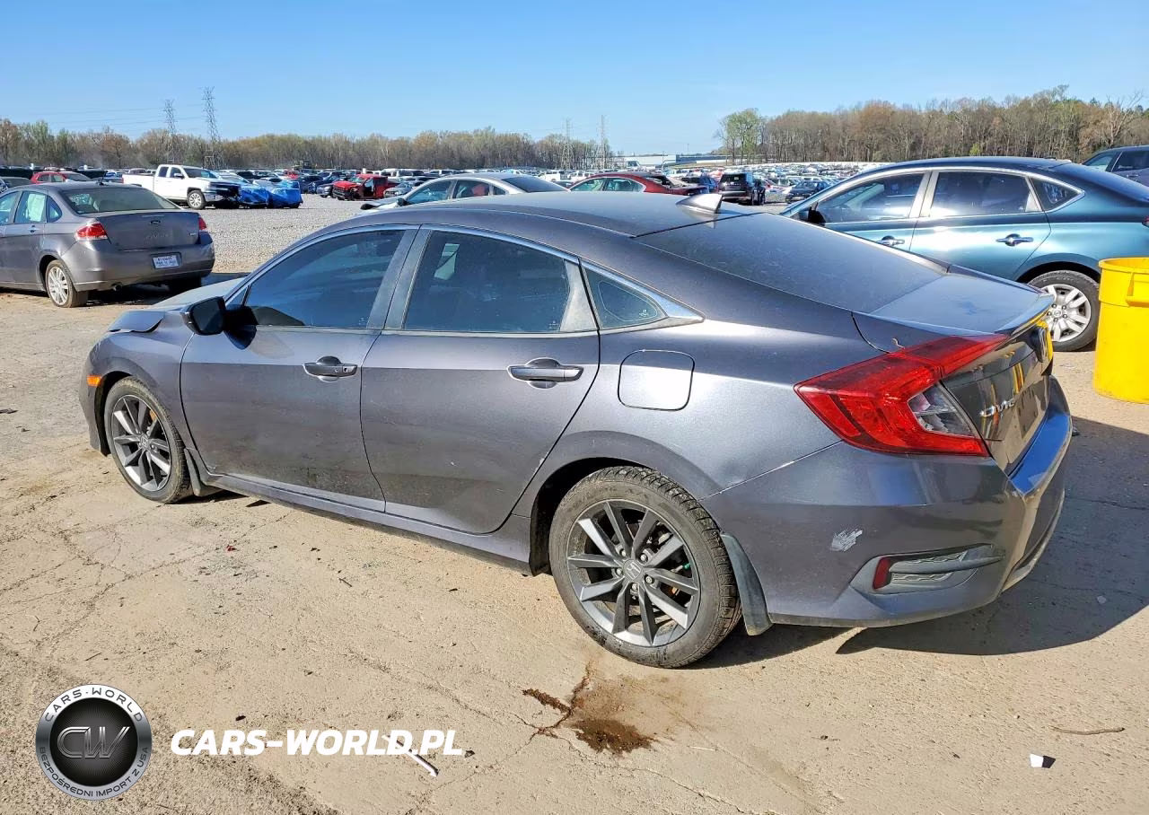 2019 Honda Civic Ex VIN:JHMFC1F3XKX004011 - 2