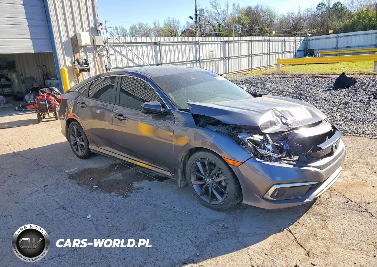2019 Honda Civic Ex VIN:JHMFC1F3XKX004011 - 4