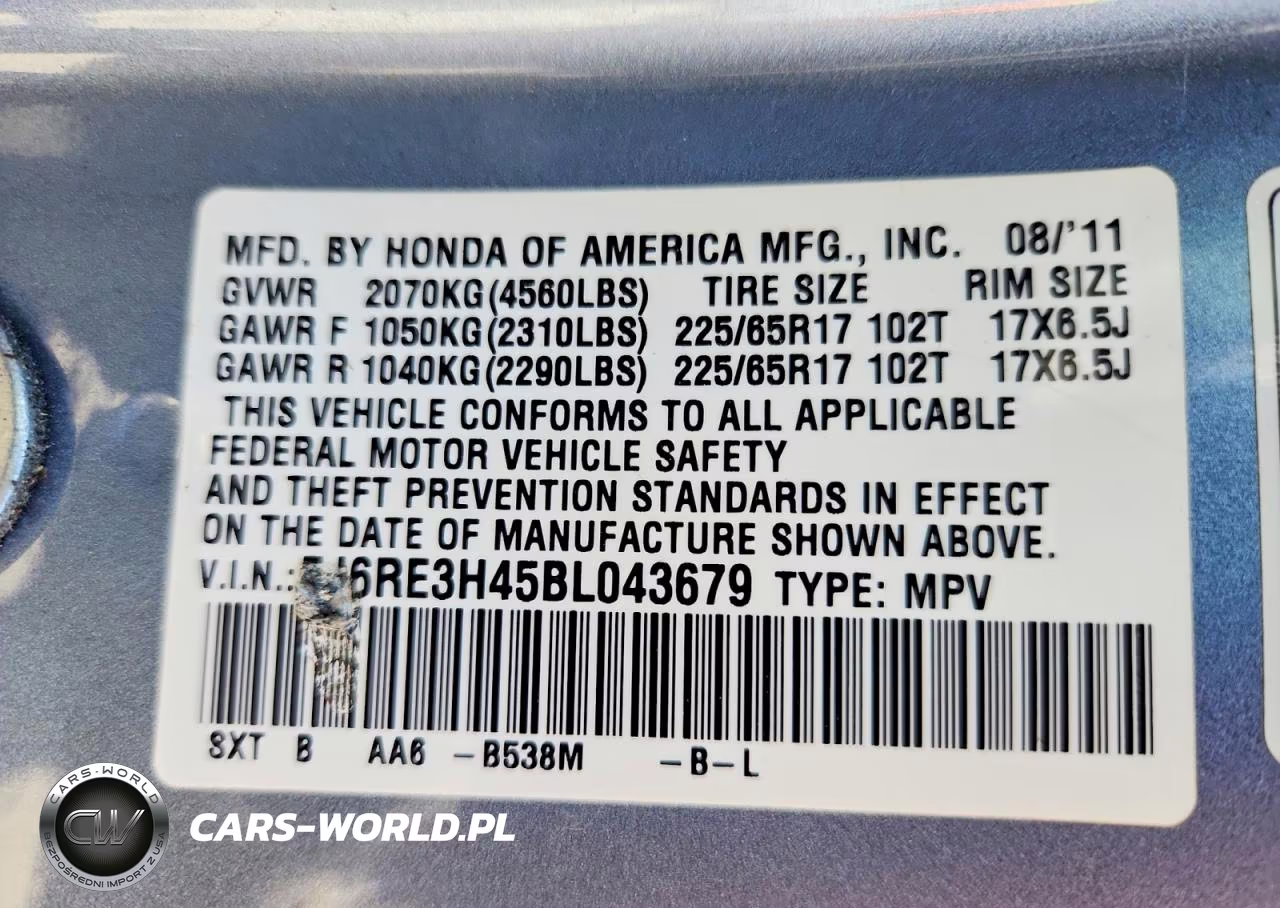 2011 Honda Cr-V Se VIN:5J6RE3H45BL043679 - 14