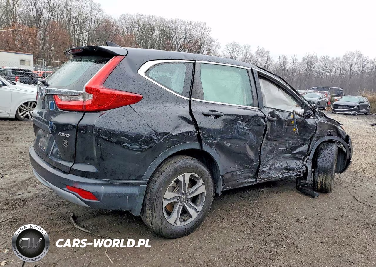 2019 Honda Cr-V Lx VIN:2HKRW6H33KH204496 - 3
