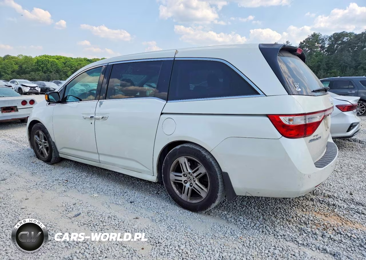 2012 Honda Odyssey Touring VIN:5FNRL5H99CB064736 - 2
