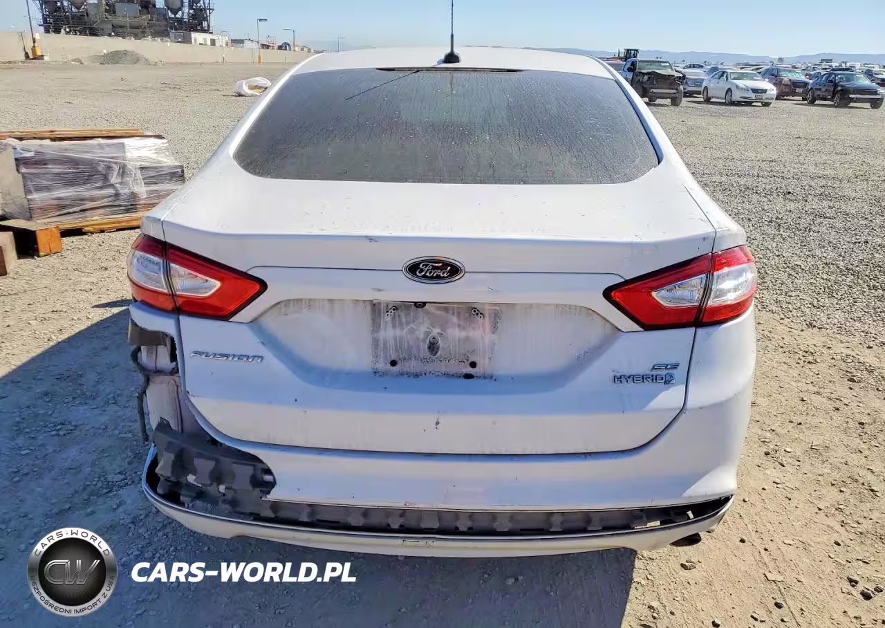 2016 Ford Fusion Se Hybrid VIN:3FA6P0LU9GR389354 - 6