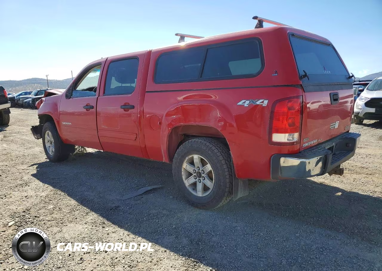 2011 GMC Sierra K1500 Sle VIN:3GTP2VE39BG172843 - 2