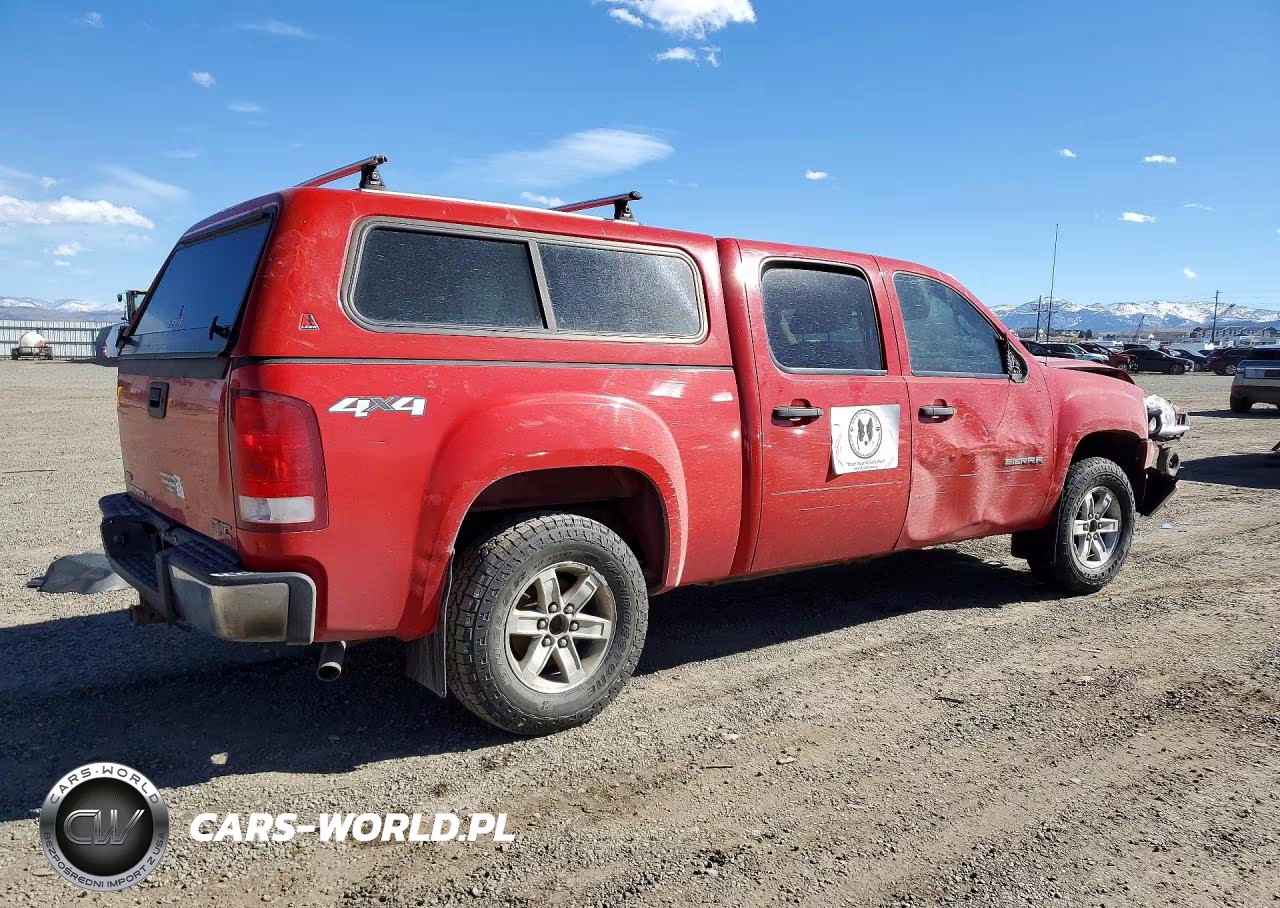 2011 GMC Sierra K1500 Sle VIN:3GTP2VE39BG172843 - 3