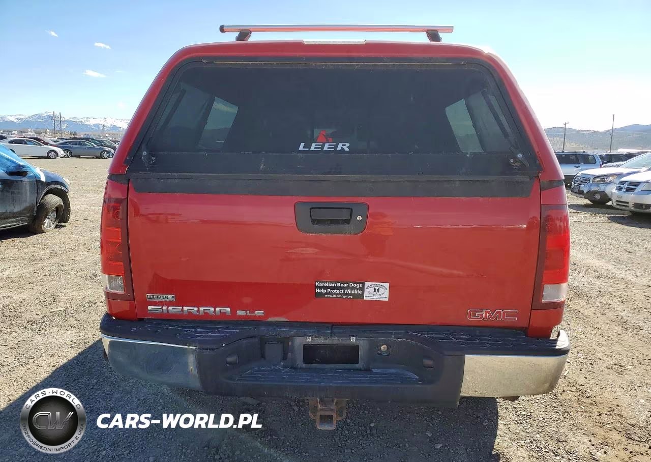 2011 GMC Sierra K1500 Sle VIN:3GTP2VE39BG172843 - 6