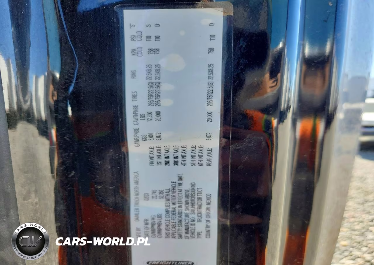 2024 Freightliner Cascadia 126" Sleeper Cab Semi Truck VIN:3AKJHHDR3RSUU4163 - 10