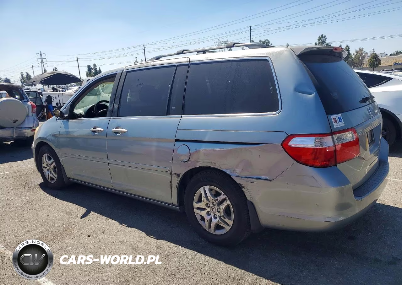 2005 Honda Odyssey Ex VIN:5FNRL38445B057317 - 2