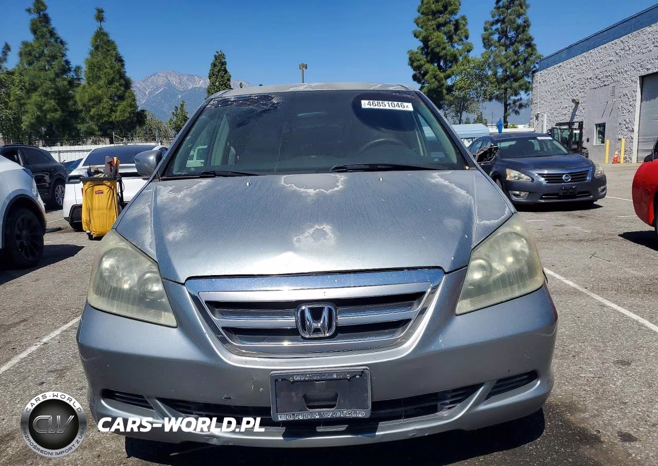 2005 Honda Odyssey Ex VIN:5FNRL38445B057317 - 5