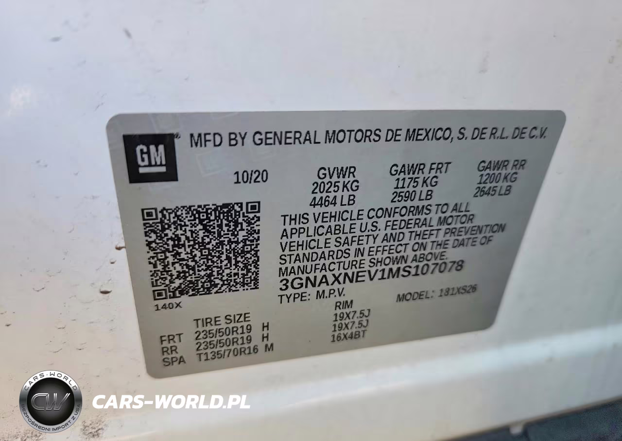 2021 Chevrolet Equinox Premier VIN:3GNAXNEV1MS107078 - 13