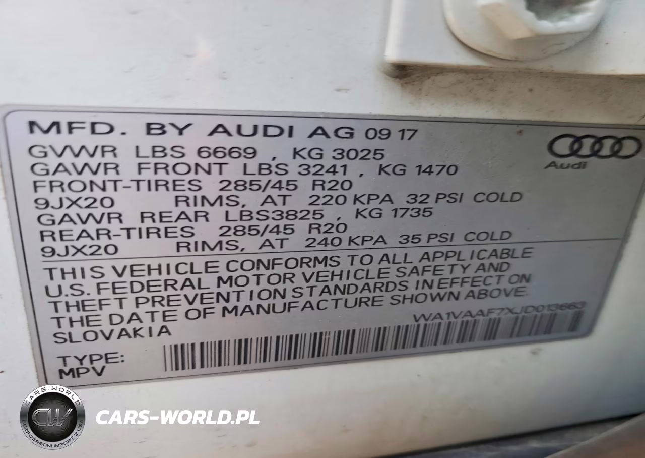 2018 Audi Q7 Prestige VIN:WA1VAAF7XJD013663 - 13