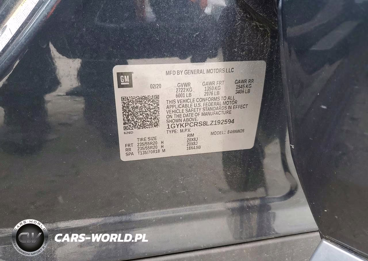 2020 Cadillac Xt6 Premium Luxury VIN:1GYKPCRS8LZ192594 - 13