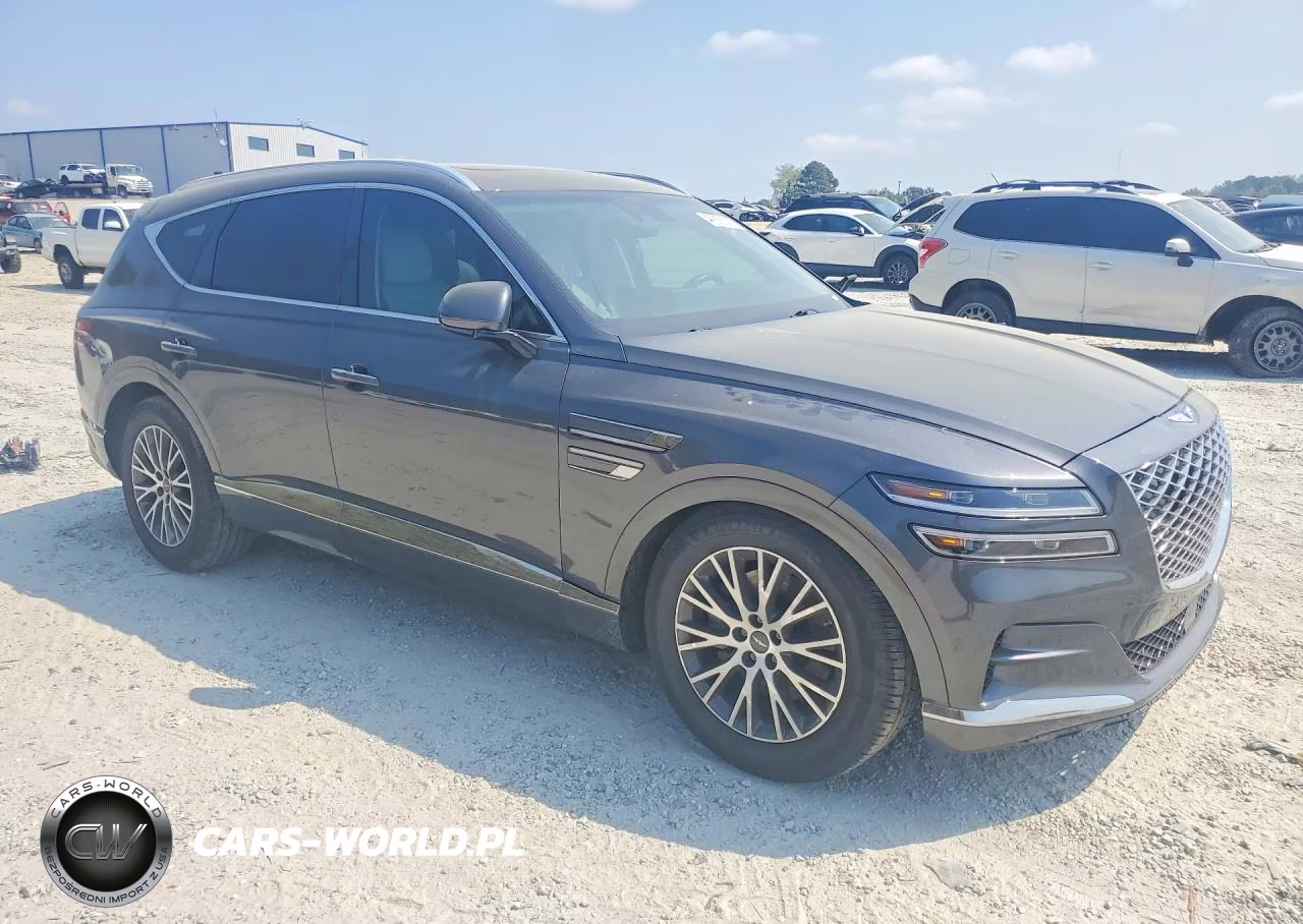 2022 Genesis Gv80 2.5T VIN:KMUHB4SB4NU079706 - 4