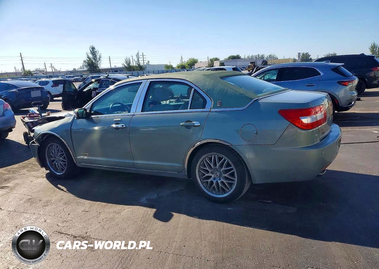 2008 Linc Mkz VIN:3LNHM26T98R601421 - 2