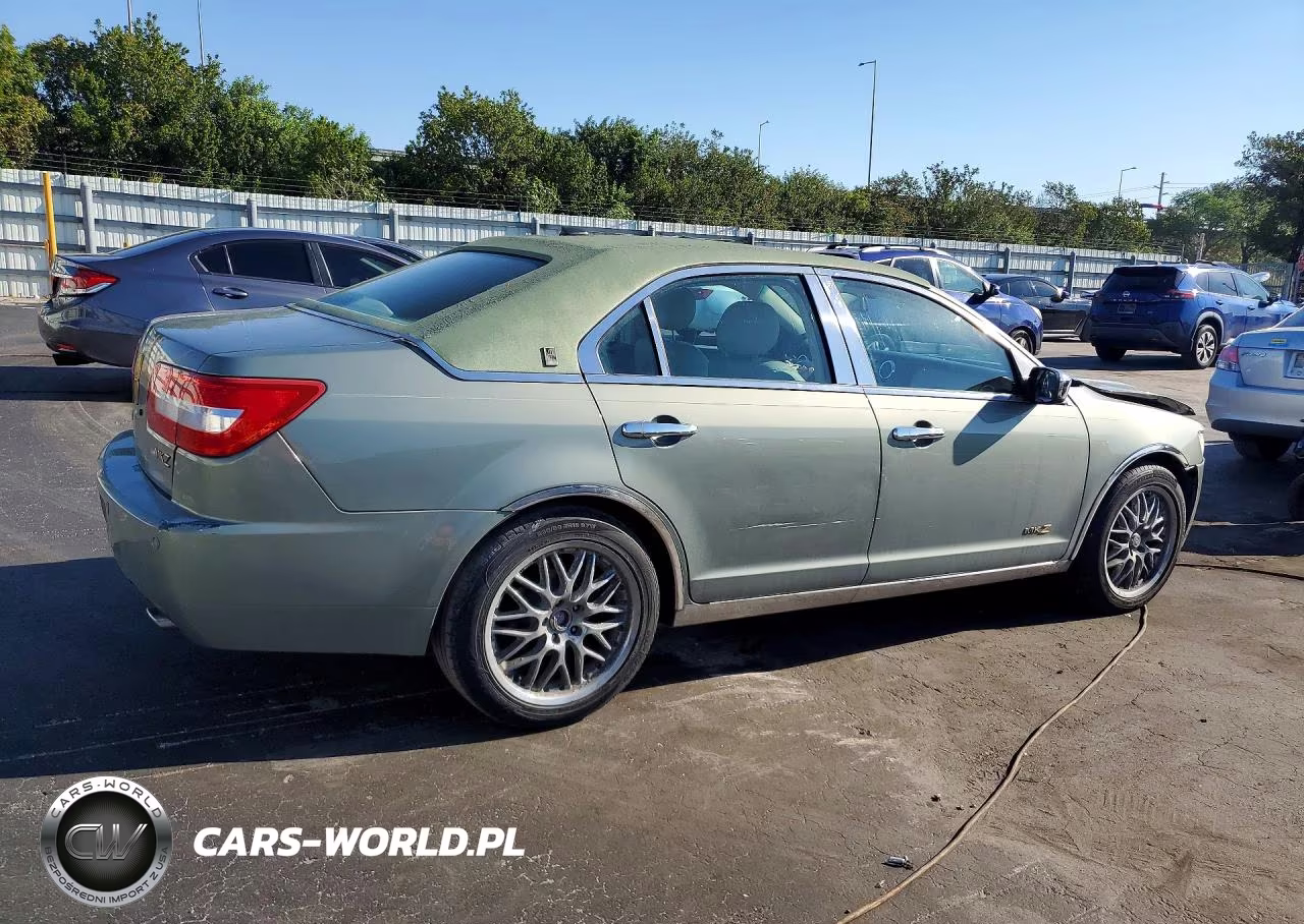 2008 Linc Mkz VIN:3LNHM26T98R601421 - 3