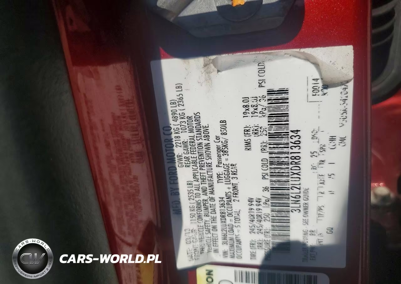 2013 Lincoln Mkz Hybrid VIN:3LN6L2LUXDR813634 - 12
