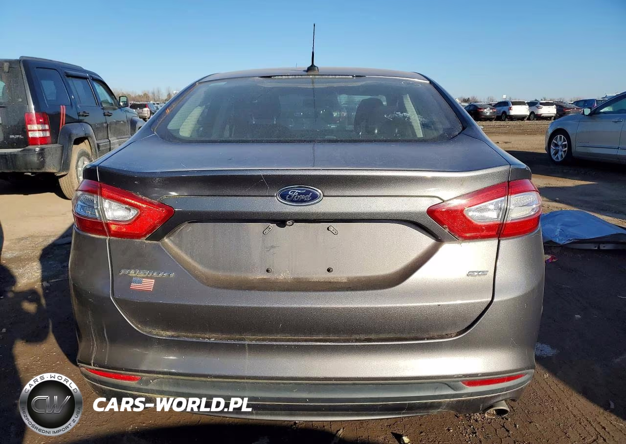 2014 Ford Fusion Se VIN:1FA6P0H7XE5391732 - 6