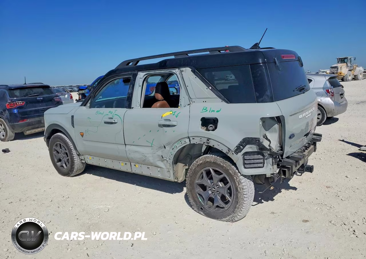 2021 Ford Bronco Sport Badlands VIN:3FMCR9D93MRB17671 - 2