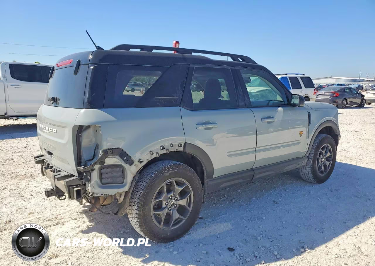 2021 Ford Bronco Sport Badlands VIN:3FMCR9D93MRB17671 - 3