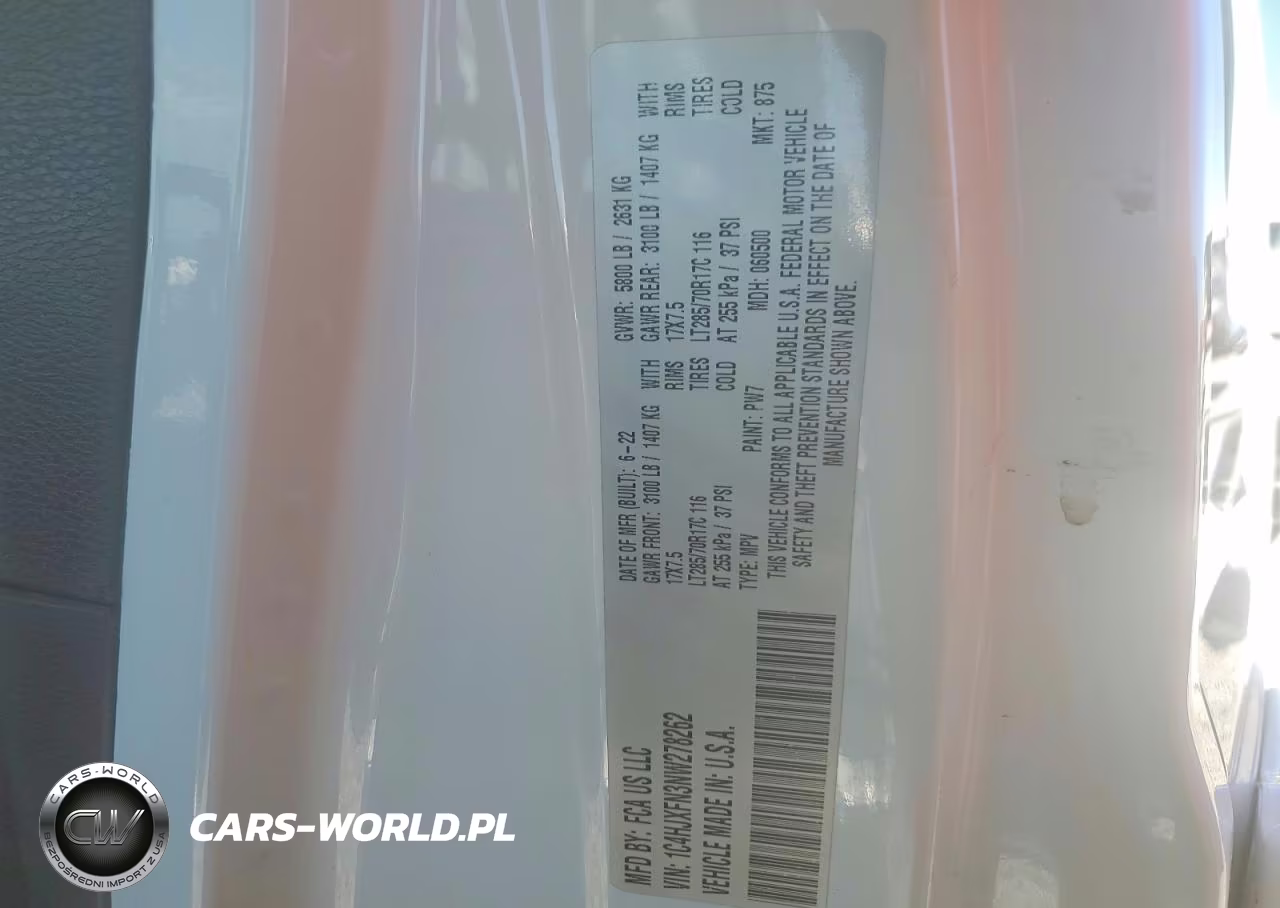2022 Jeep Wrangler Unlimited Rubicon VIN:1C4HJXFN3NW278262 - 14