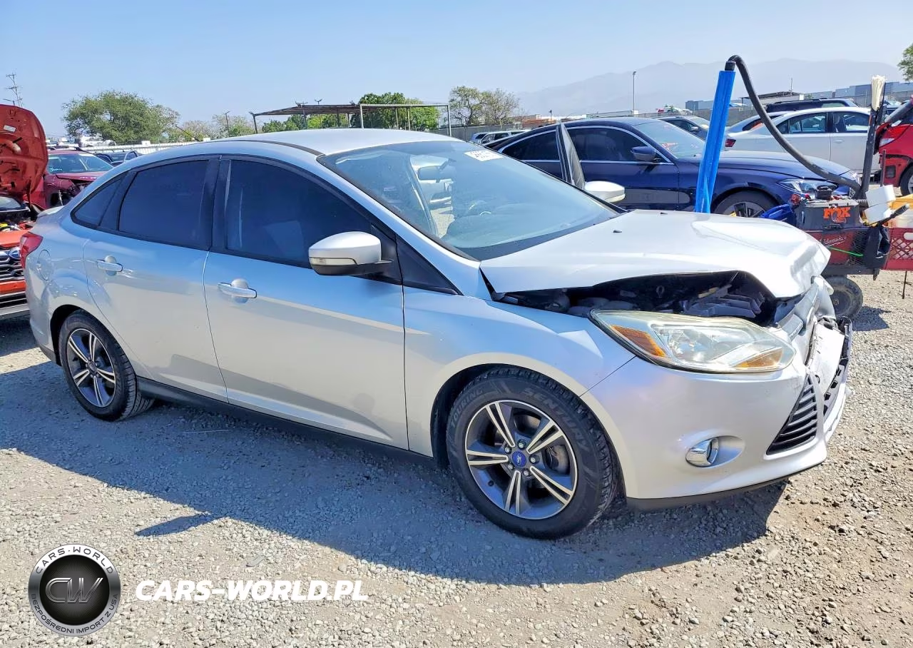 2014 Ford Focus Se VIN:1FADP3F22EL143812 - 4