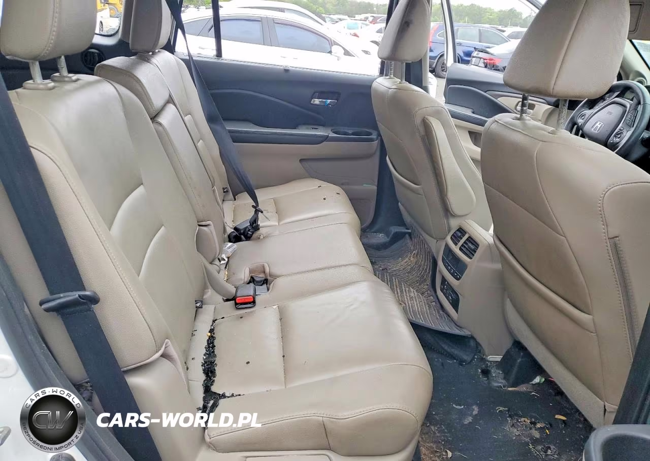 2017 Honda Pilot Exl VIN:5FNYF5H81HB029500 - 11