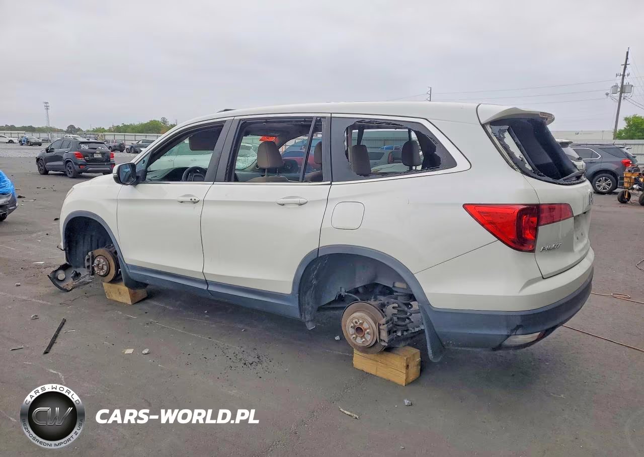 2017 Honda Pilot Exl VIN:5FNYF5H81HB029500 - 2