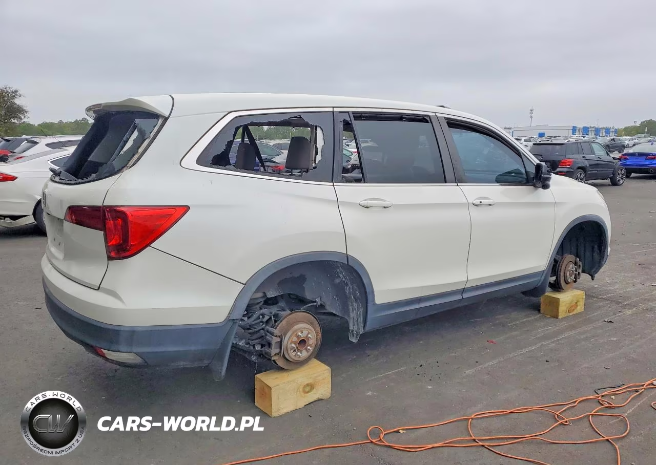 2017 Honda Pilot Exl VIN:5FNYF5H81HB029500 - 3