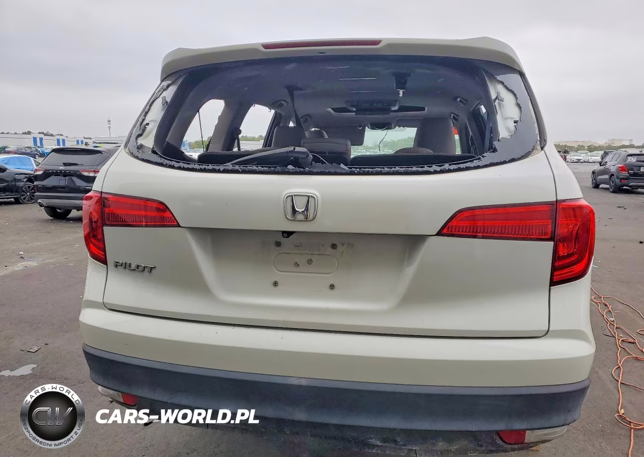 2017 Honda Pilot Exl VIN:5FNYF5H81HB029500 - 6
