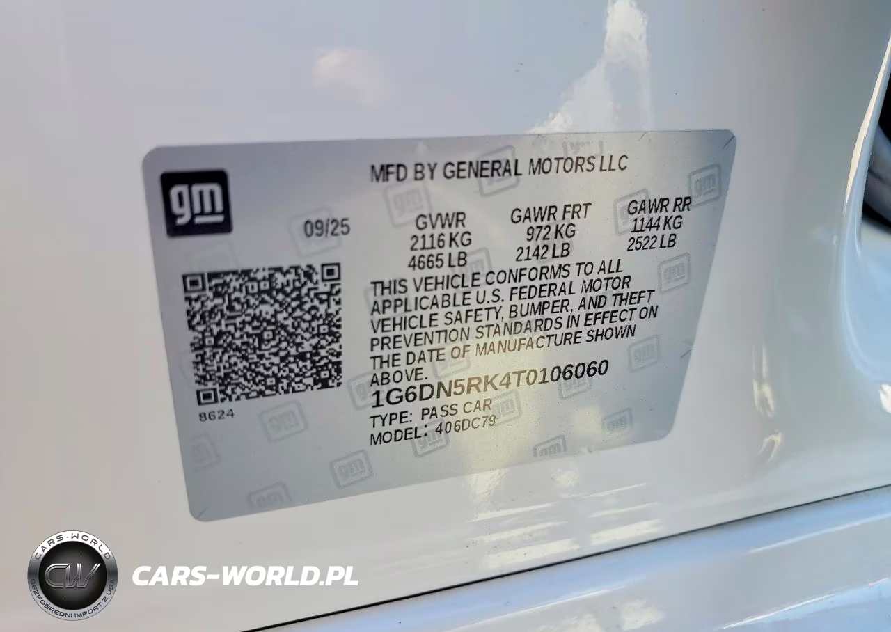 2026 Cadillac Ct5 Premium Luxury VIN:1G6DN5RK4T0106060 - 13