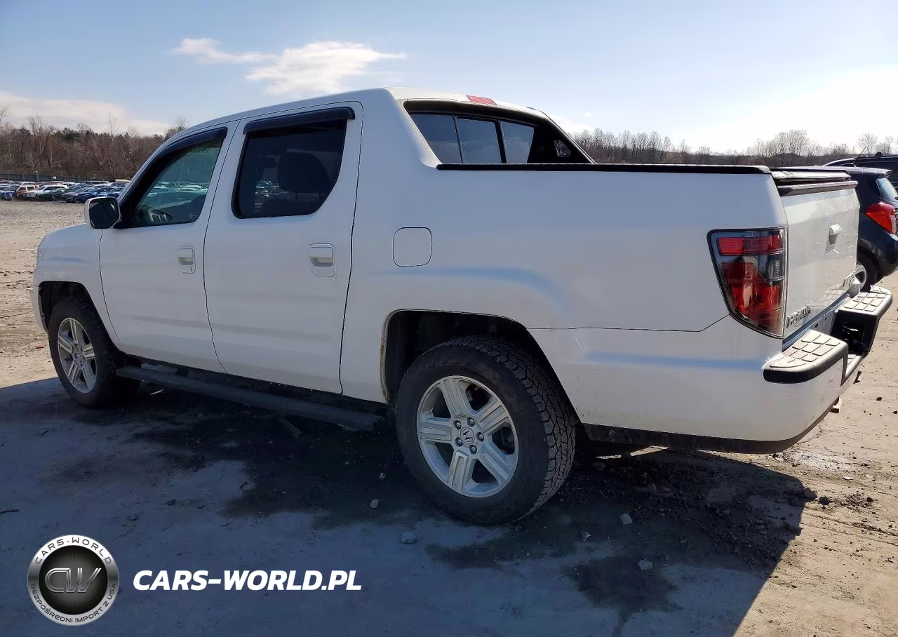 2014 Honda Ridgeline Rtl VIN:5FPYK1F50EB004183 - 2