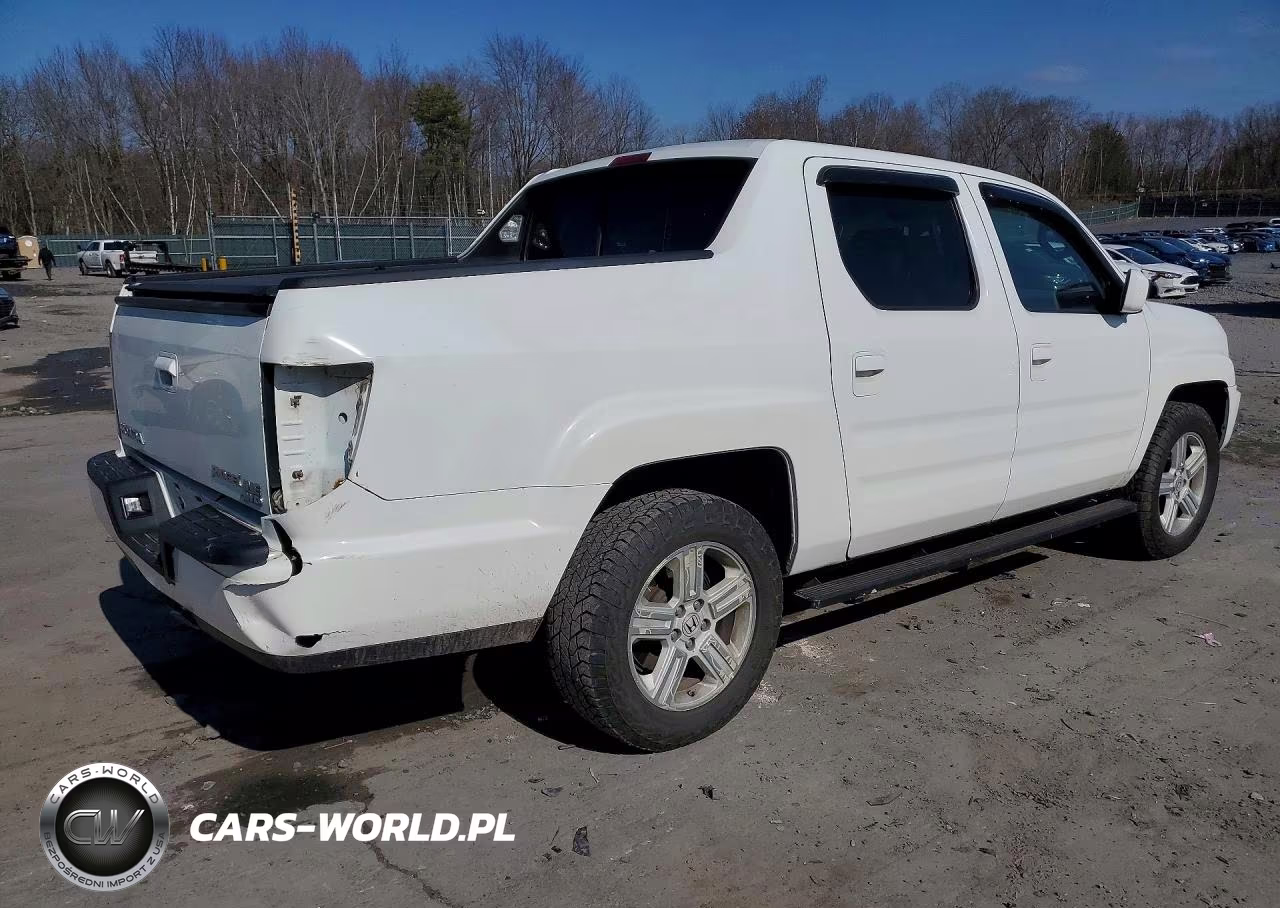 2014 Honda Ridgeline Rtl VIN:5FPYK1F50EB004183 - 3