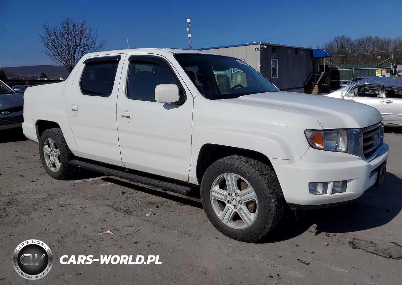 2014 Honda Ridgeline Rtl VIN:5FPYK1F50EB004183 - 4