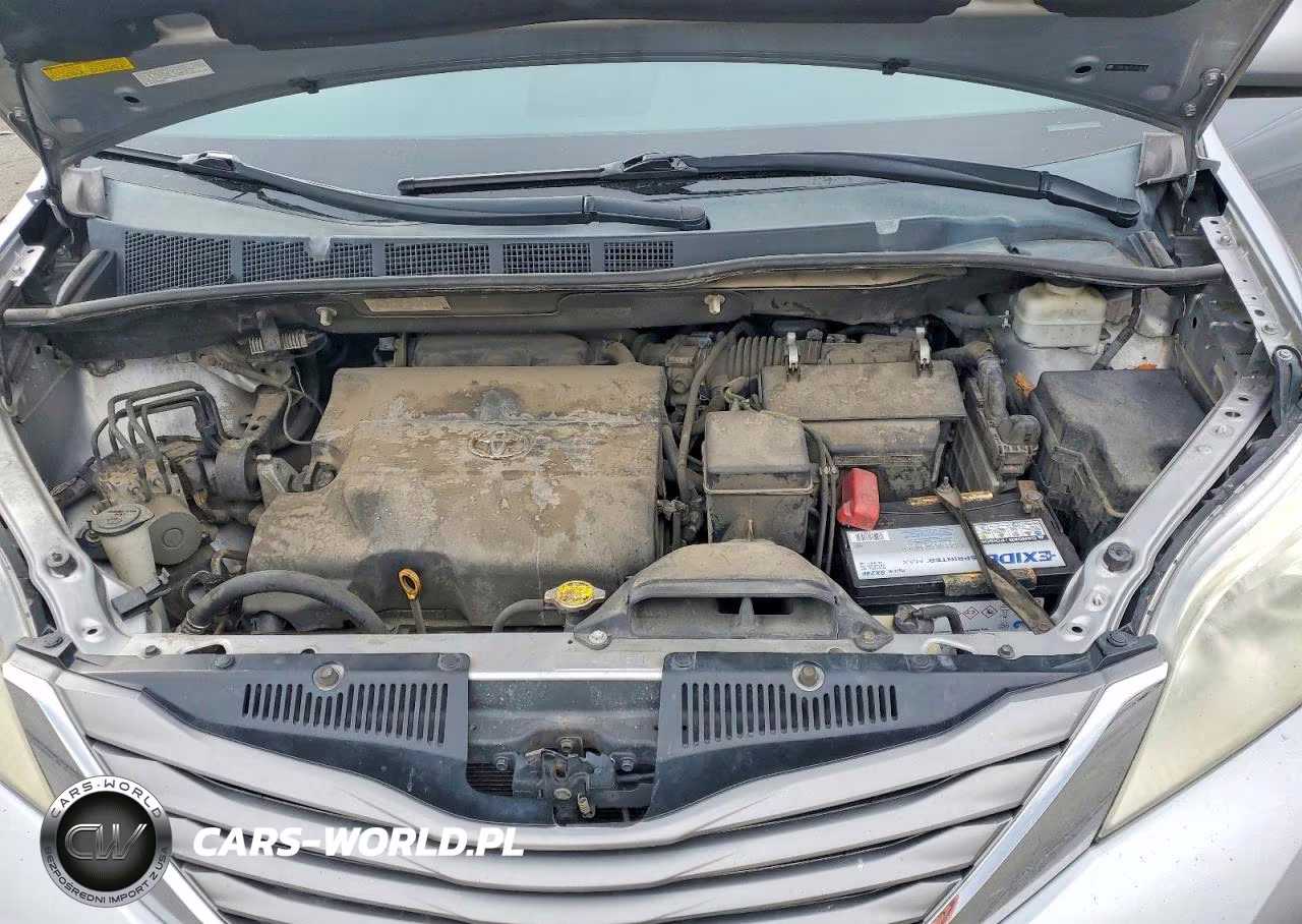 2012 Toyota Sienna Xle 7-Passenger VIN:5TDDK3DC2CS041538 - 12