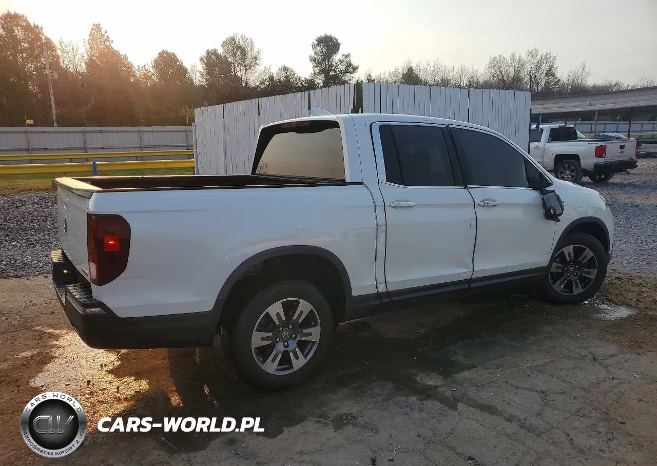 2018 Honda Ridgeline Rtl VIN:5FPYK3F63JB016598 - 3