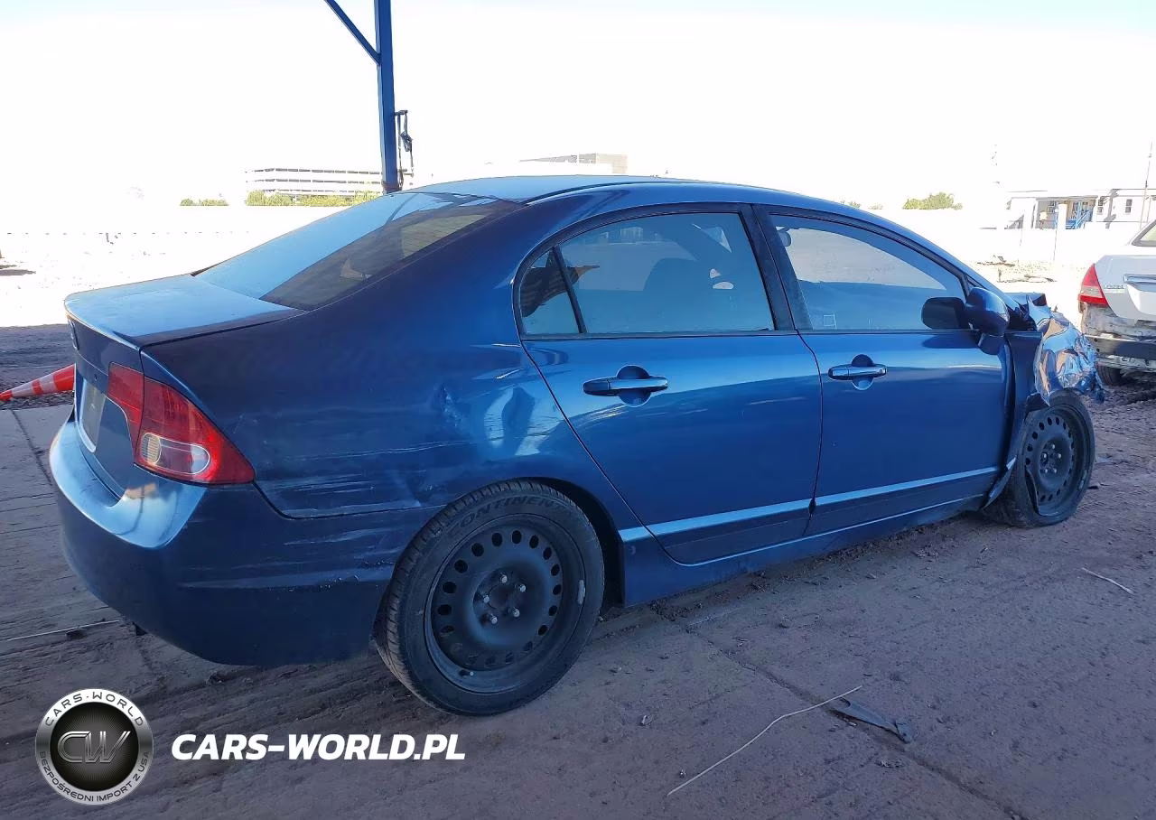 2007 Honda Civic Lx VIN:1HGFA16587L067732 - 3