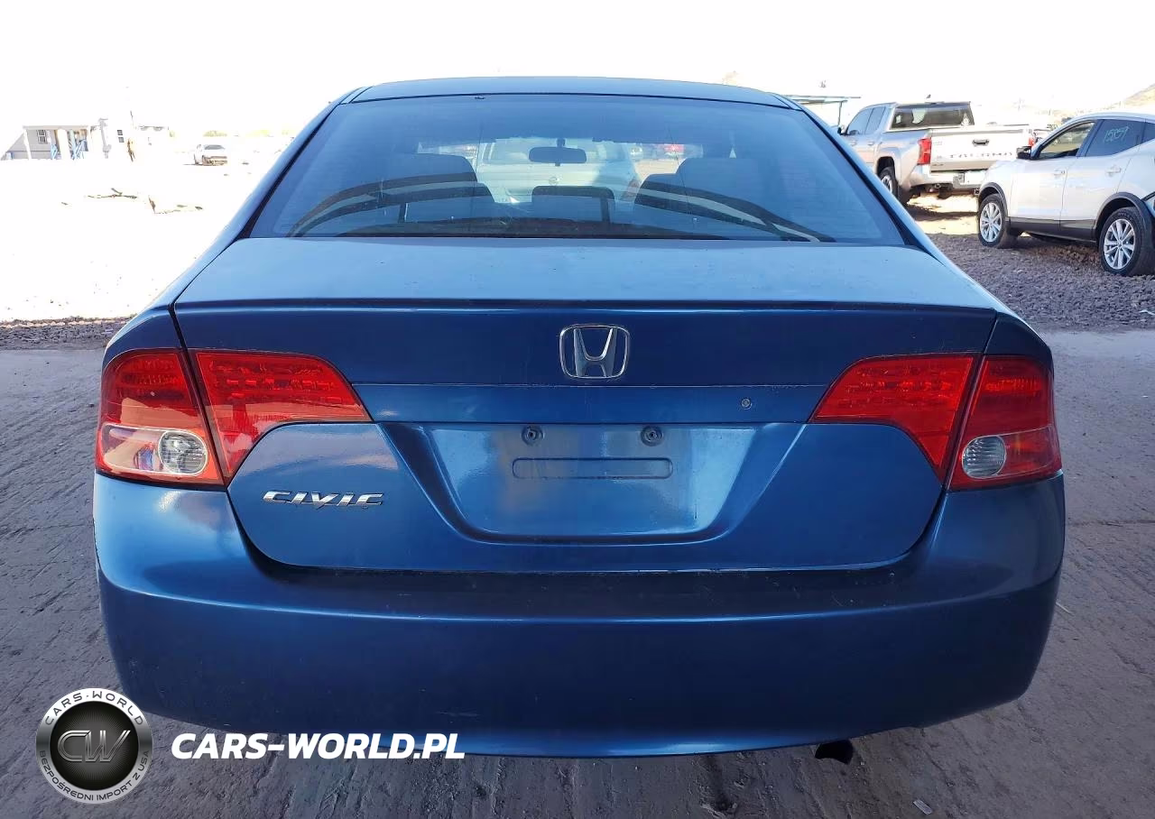 2007 Honda Civic Lx VIN:1HGFA16587L067732 - 6