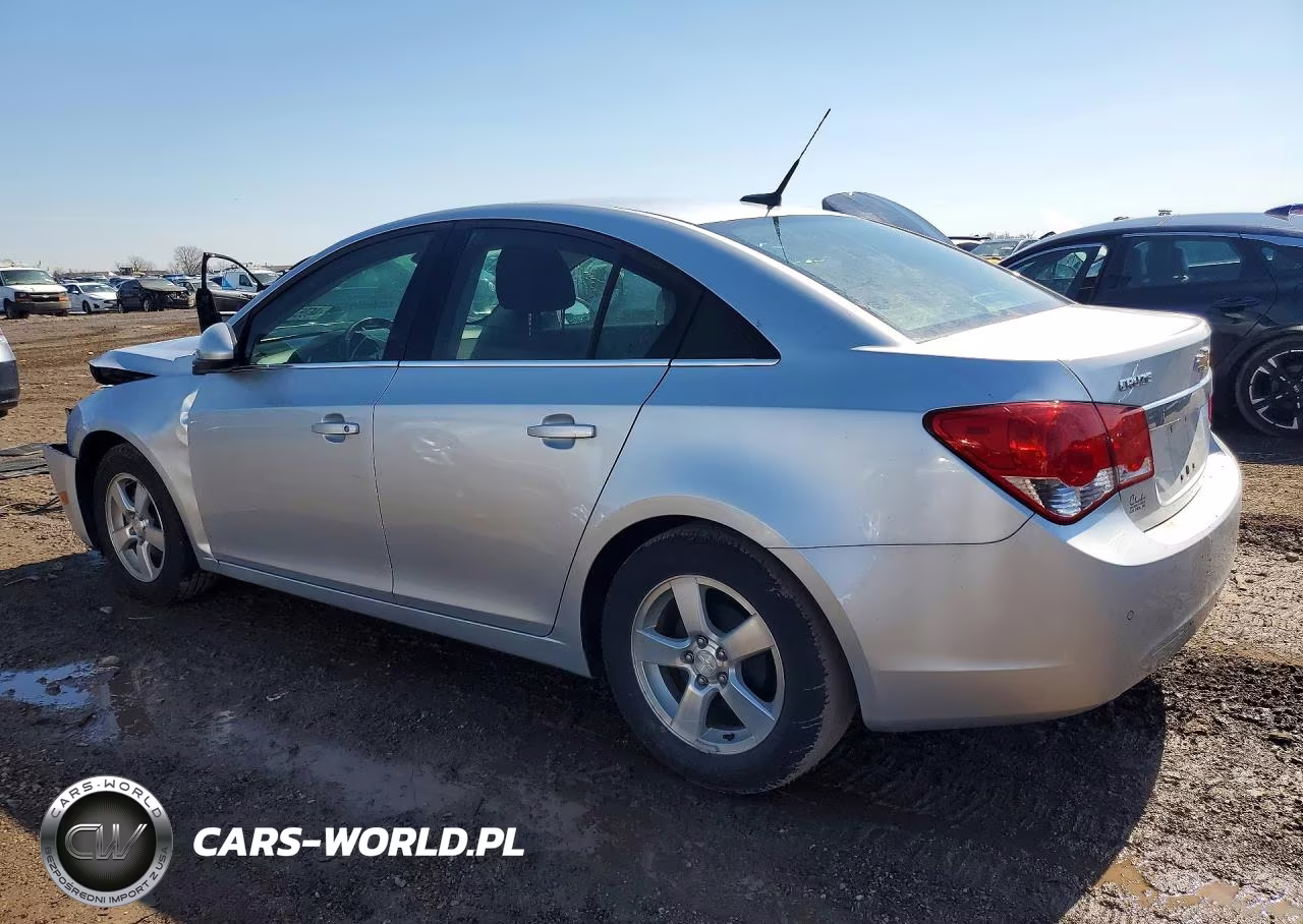 2012 Chevrolet Cruze Lt VIN:1G1PF5SC4C7343870 - 2
