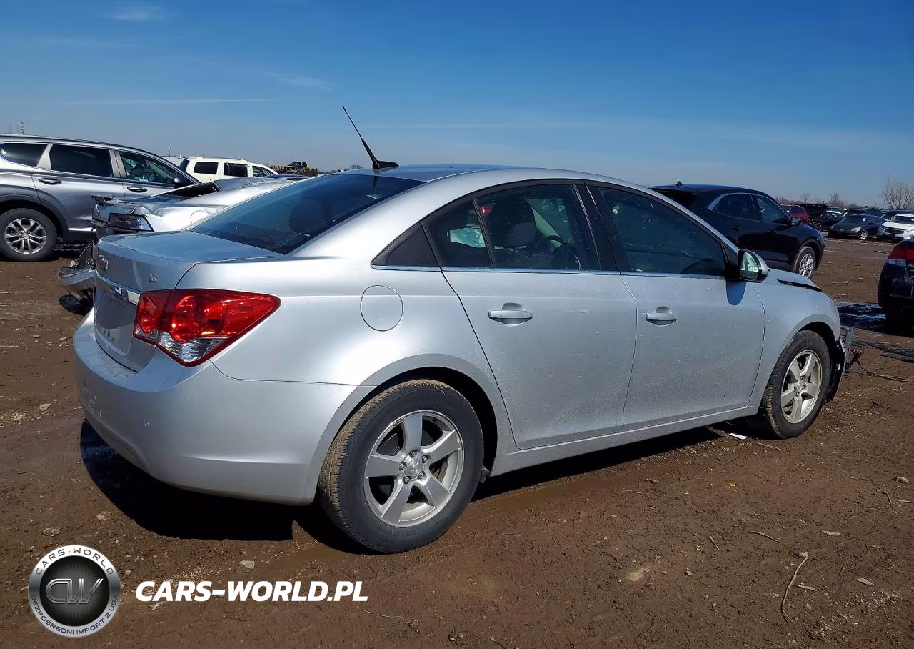 2012 Chevrolet Cruze Lt VIN:1G1PF5SC4C7343870 - 3
