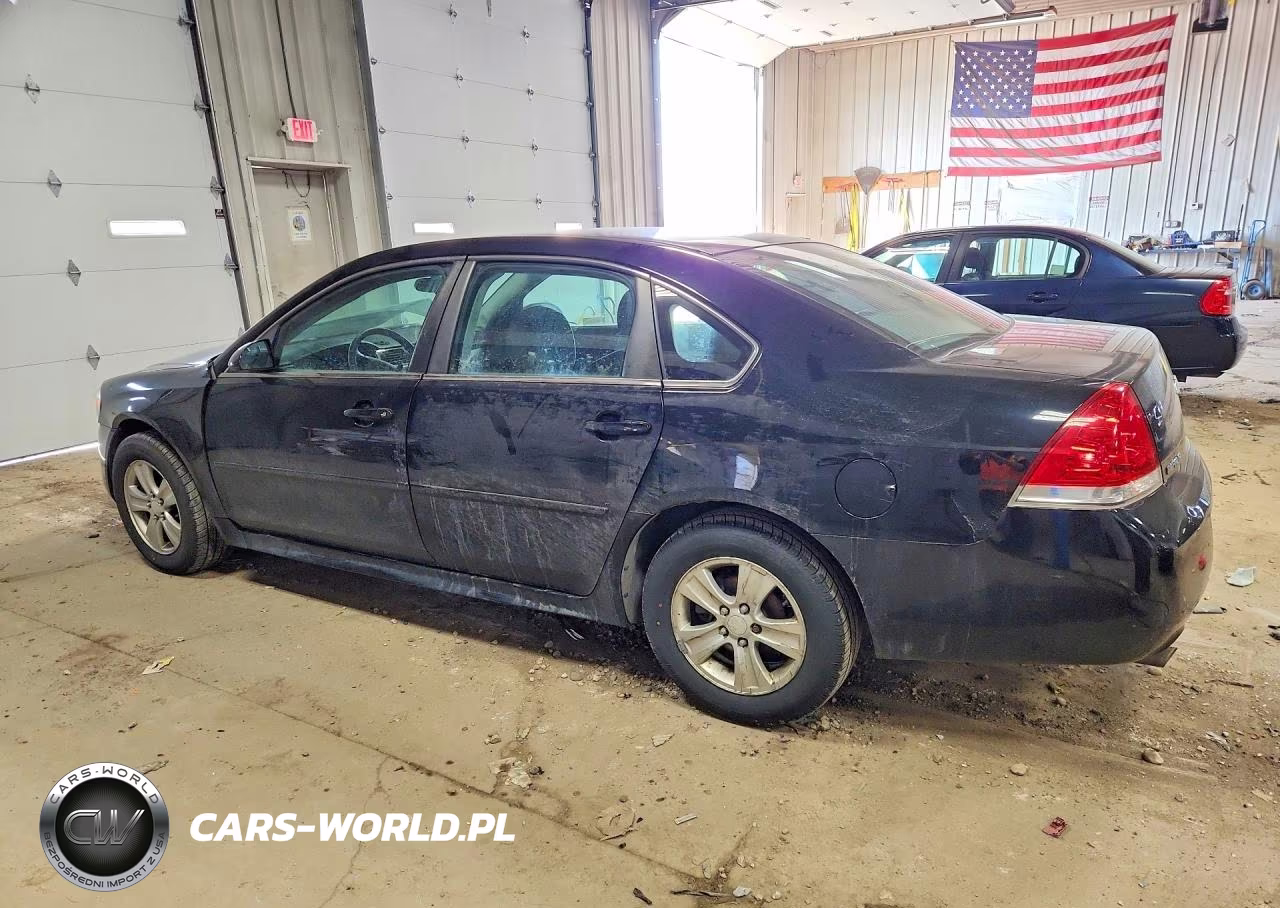 2013 Chevrolet Impala Ls VIN:2G1WF5E32D1187348 - 2