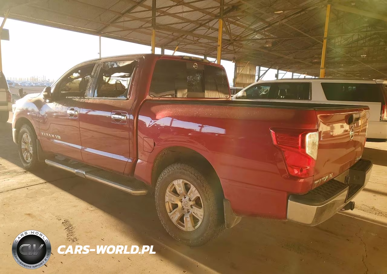 2018 Nissan Titan Sv VIN:1N6AA1EJXJN500340 - 2