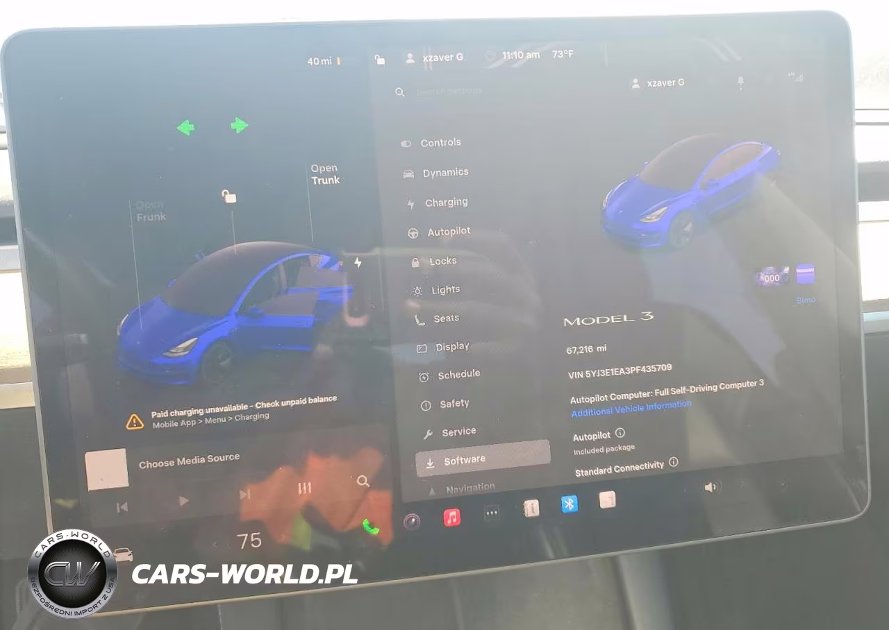2023 Tesla Model 3 VIN:5YJ3E1EA3PF435709 - 9