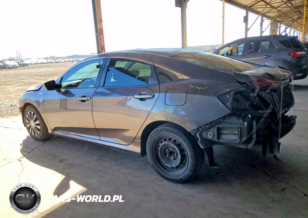 2016 Honda Civic Lx VIN:19XFC2F58GE054647 - 2