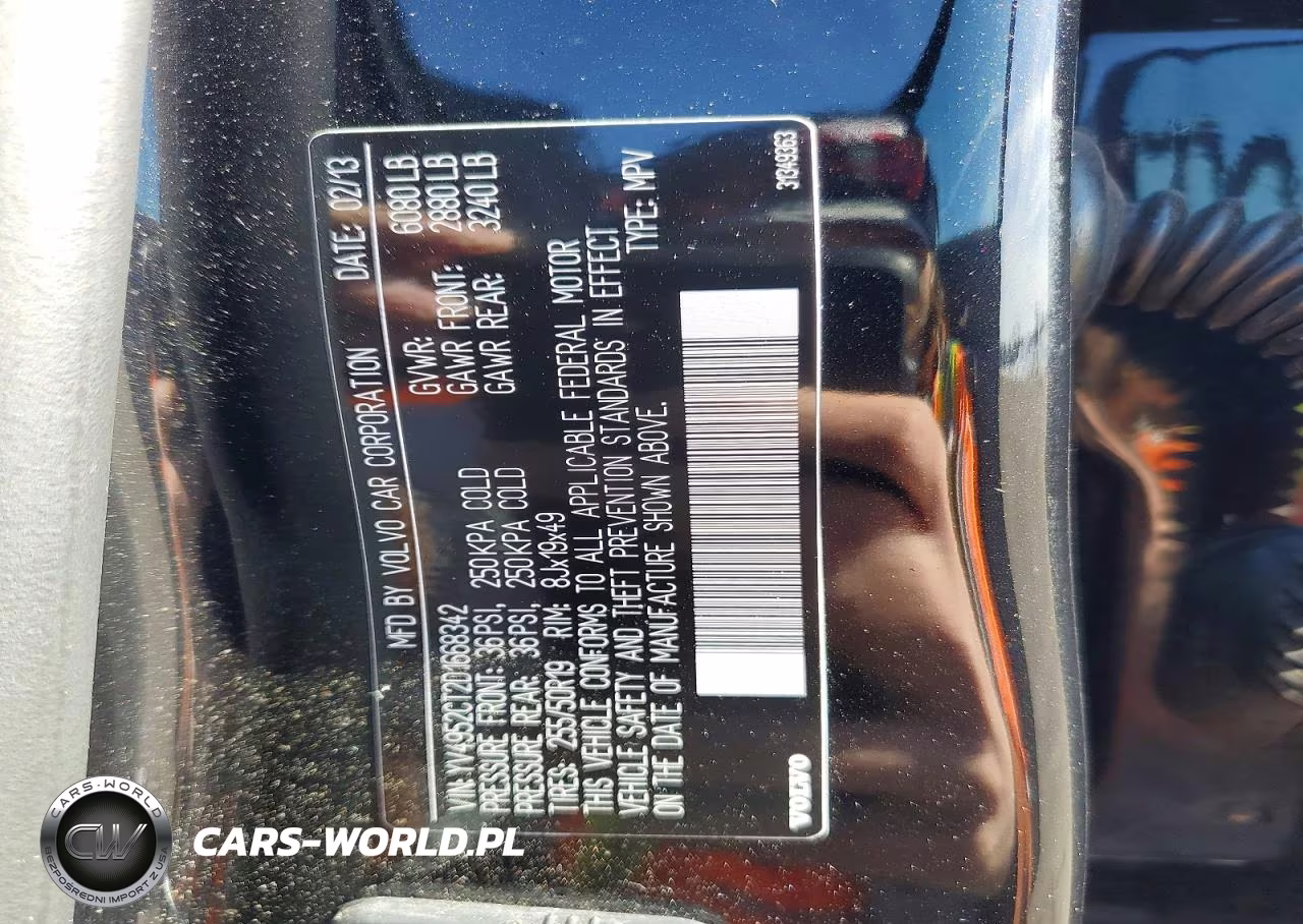 2013 Volvo Xc90 R Design VIN:YV4952CT2D1668342 - 13