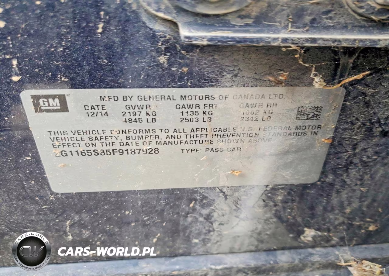2015 Chevrolet Impala Ltz VIN:2G1165S35F9187928 - 13