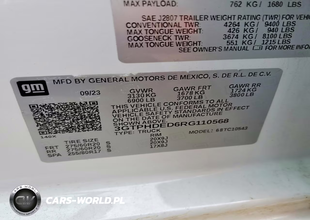 2024 GMC Sierra C1500 Slt VIN:3GTPHDED6RG110568 - 12