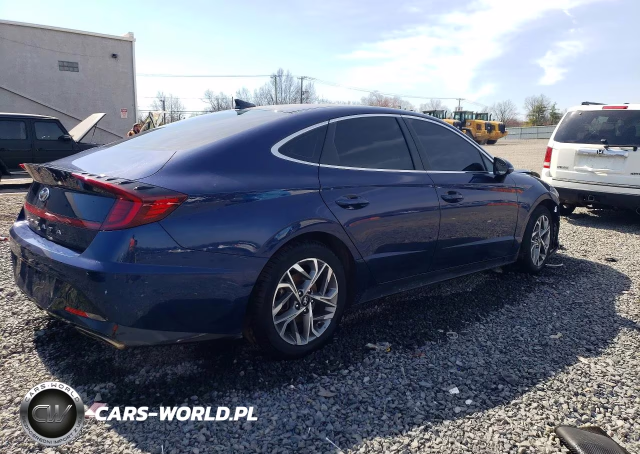 2022 Hyundai Sonata Sel VIN:5NPEL4JA7NH142223 - 3